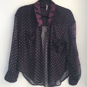 Free people button down
